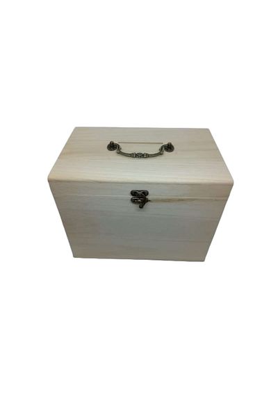 OEM Wooden Chest for Wedding or Christening Gifts 27cmx18cmx20cm