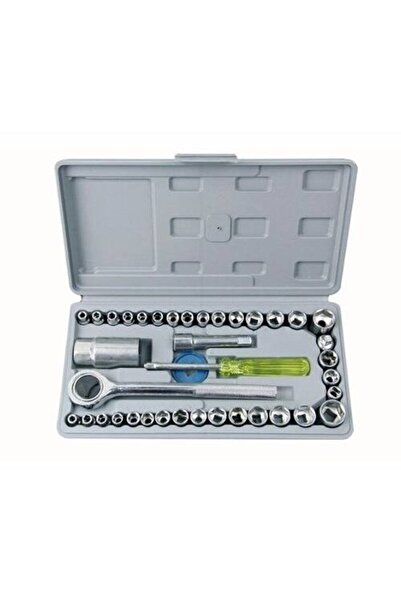 Hobby Professional Tool Set, 41 Pieces, Gray