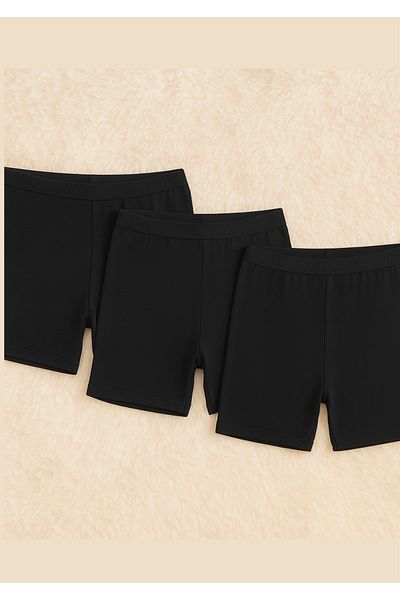 Loule Women's Clothing Cotton & Modal 3 Pieces Lycra Boxer Shorts Ll.K41.O32.001