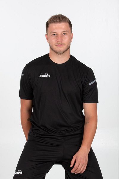 Diadora Μπλουζάκι Alto 25 Practice Μαύρο