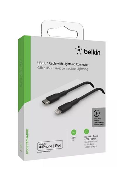 Belkin Belkin Lightning to Type-C Charging Cable 1 Meter