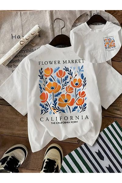 sole stories Premium Oversize Cut Short Sleeve Printed T-Shirt