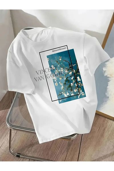 sole stories Premium Oversize Cut Short Sleeve Printed T-Shirt