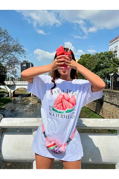 sole stories Premium Oversize Cut Short Sleeve Printed T-Shirt