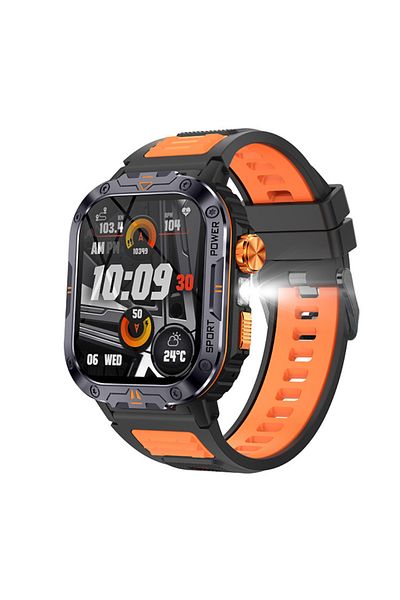 OEM COOSTAR® CR076 Unisex Smartwatch with HD Display, Bluetooth Calls, Health Monitoring & Waterproof