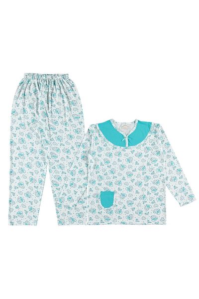 bipamuk Velvia Design Summer Cotton Women's Pajamas Set Breathable Fabric M–Xxl