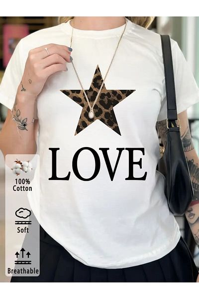 sole stories Premium Oversize Cut Short Sleeve Printed T-Shirt