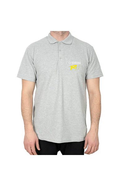 Z zepplin Yamha R3 Polo Neck Gray T-Shirt