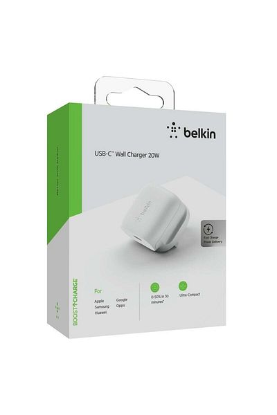 Belkin Belkin 20W White Type-C Fish