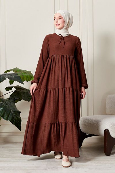 fistan Skirt Layered Wrap Gypsy Dress Hijab Dress Mother's Dress Prayer Dress