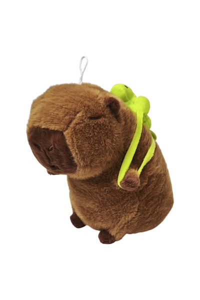 OEM Jucărie de pluș Capibara cu rucsac, maro, 23 cm