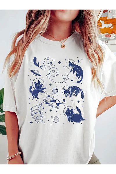 sole stories Premium Oversize Cut Short Sleeve Printed T-Shirt