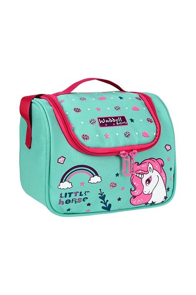 GENC DIJITAL BASKI WADDELL Little Horse Patterned Thermal Lunchbox