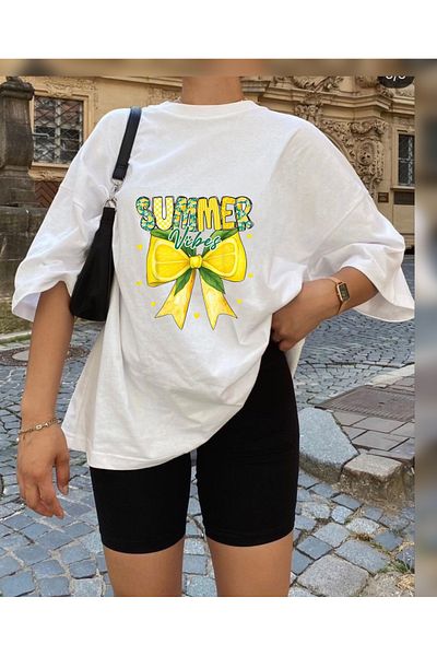 sole stories Premium Oversize Cut Short Sleeve Printed T-Shirt