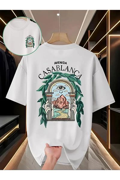 sole stories Premium Oversize Cut Short Sleeve Printed T-Shirt