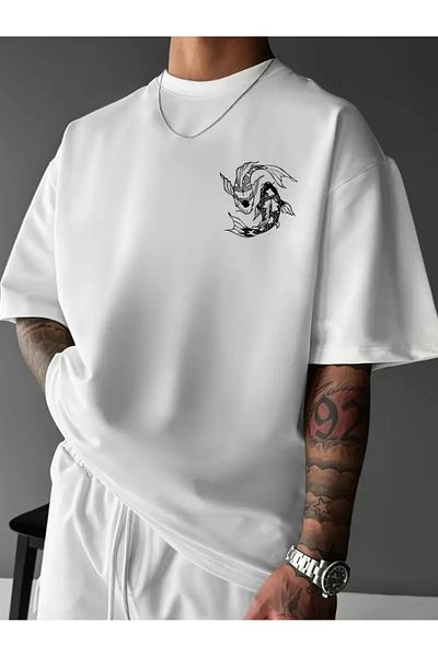sole stories Premium Oversize Cut Short Sleeve Printed T-Shirt