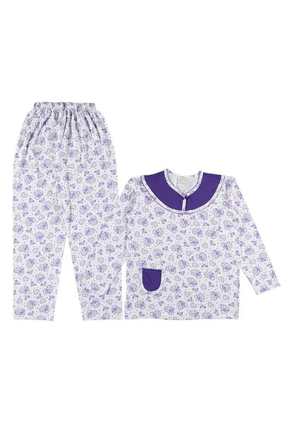 bipamuk Velvia Design Summer Cotton Women's Pajamas Set Breathable Fabric M–Xxl