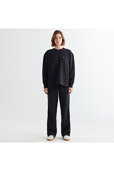 Gant Kadın Siyah Regular Fit Eşofman Altı