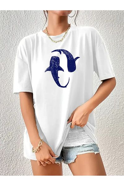 sole stories Premium Oversize Cut Short Sleeve Printed T-Shirt
