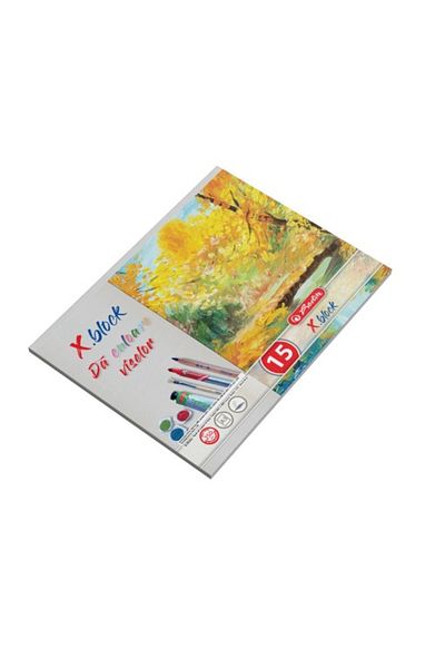 Herlitz Drawing Pad X.block A3, Color Multicolor, Material Paper, 15 Sheets, 250 g/sm, Polychrome Cover