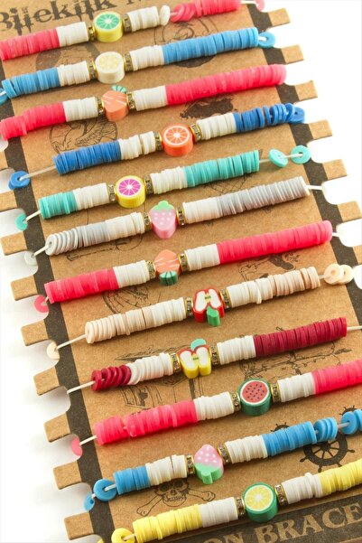 teknodayım سوار من خرز الفاكهة فيمو