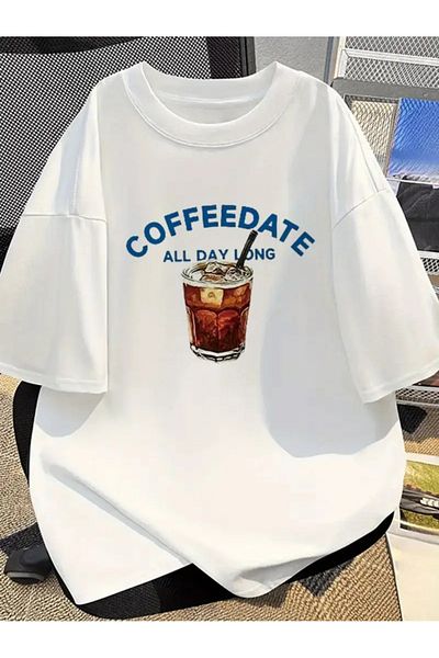 sole stories Premium Oversize Cut Short Sleeve Printed T-Shirt