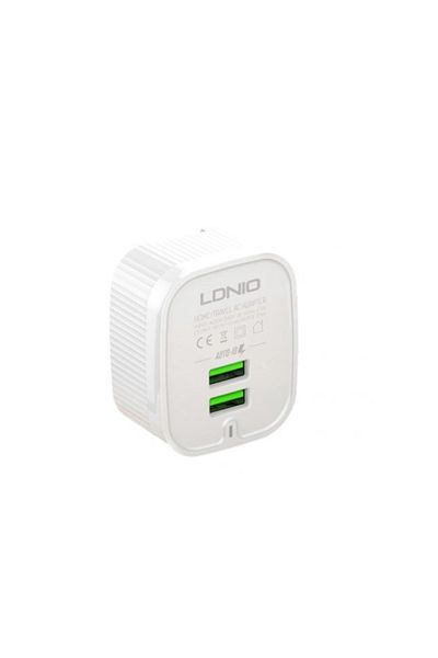 LDNIO A201 20W Fast Charger - High-Efficiency Dual Charging Wall Charger