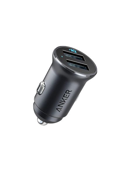 GENERAL Anker Mini 24W/4.8A Metal USB Car Charger - Ultra Dual Performance