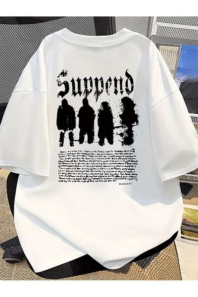 sole stories Premium Oversize Cut Short Sleeve Printed T-Shirt