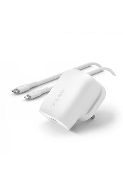 Belkin Belkin 30W Wall Charger + iPhone Type-C to Lightning Cable: Fast and Safe Charging