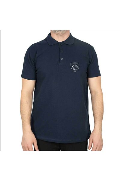 Z zepplin Μπλουζάκι με λογότυπο Peugeot Polo Collar Navy Blue