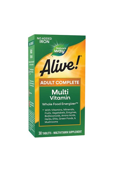 Nature's Way Alive Multi Vitamin Adult Complete, 30 tablets, Nature's Way