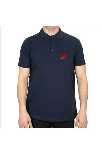 Z zepplin Μπλουζάκι με λογότυπο Hayabusa Polo Collar Navy Blue