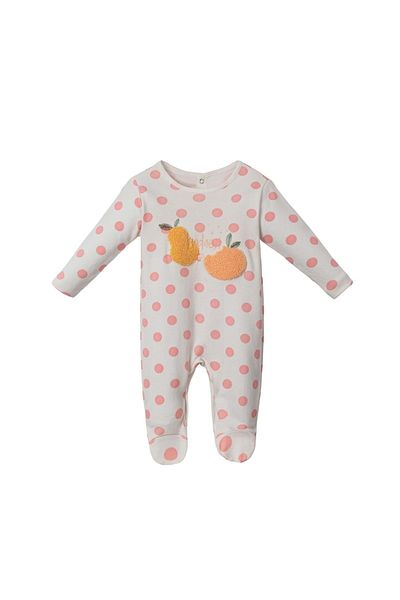 NECİXS BEBEE Pointed Booties Jumpsuit Salmon