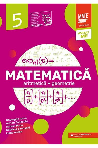 Editura Paralela 45 Matematica. Aritmetica, geometrie. Clasa a V-a. St