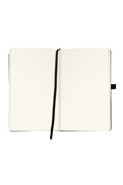 Herlitz My.book Notes Block A5, Color Assorted, Material Synthetic Leather Cover, 96 Sheets, Elastic Closure