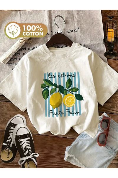 sole stories Premium Oversize Cut Short Sleeve Printed T-Shirt