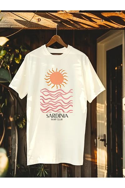 sole stories Premium Oversize Cut Short Sleeve Printed T-Shirt