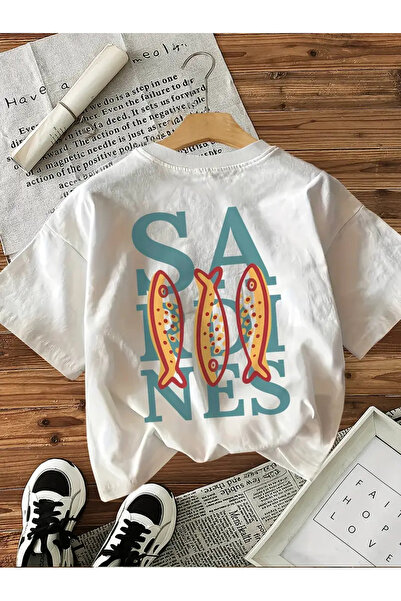 Jose Clothing تي شيرت مطبوع بأكمام قصيرة ومقاس كبير ممتاز