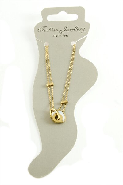 Marsilyan Heart Luxury Steel Anklet