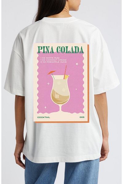 sole stories Premium Oversize Cut Short Sleeve Printed T-Shirt