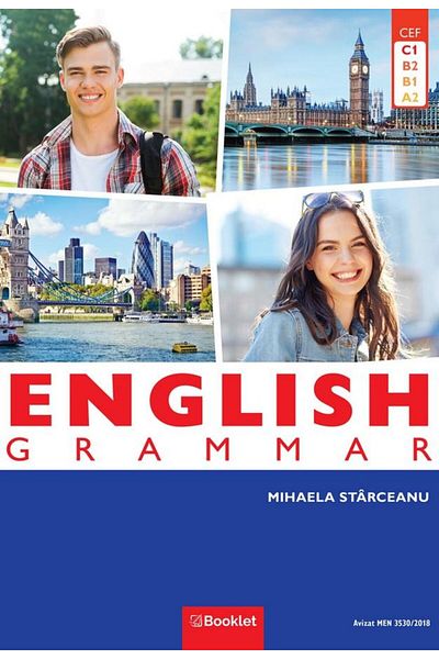 Editura Booklet English Grammar. A2, B1, B2, C1, CEF, Mihaela Star