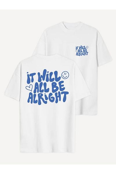 sole stories Premium Oversize Cut Short Sleeve Printed T-Shirt
