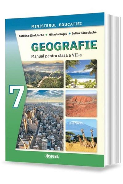 Editura Sigma Geografie. Manual pentru clasa a VII-a, Iulian San