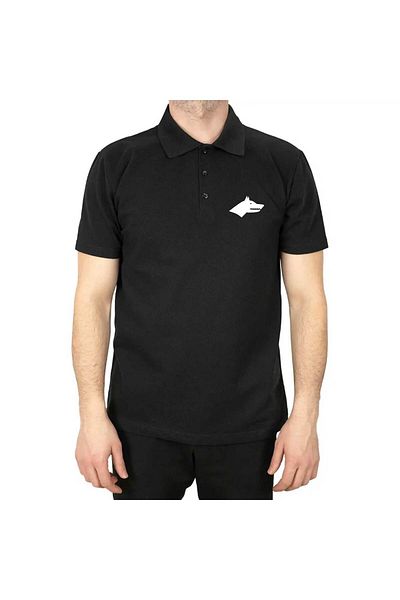 Z zepplin Μαύρο T-shirt Göktürk Wolf Polo Neck