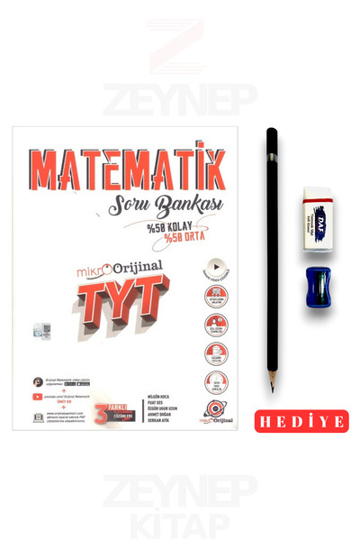 Orijinal Yayınları TYT Matematik Soru Bankası MikroOrijinal(Sınav Seti Hediyeli)