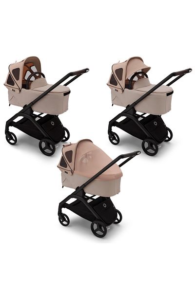 Bugaboo Capotina cu extensie plasa insecte Dragonfly Dune Taupe
