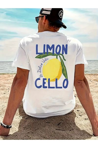 sole stories Premium Oversize Cut Short Sleeve Printed T-Shirt