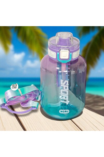 Kuzey Tacı زجاجة مياه مع شفاطة 1100 مل خالية من مادة BPA