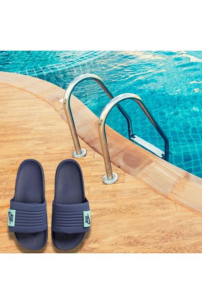 Nike OFFCOURT ADJUST SLIDE DQ9624-401 شبشب رجالي - موديل صيفي مثالي لحمام السباحة والشاطئ